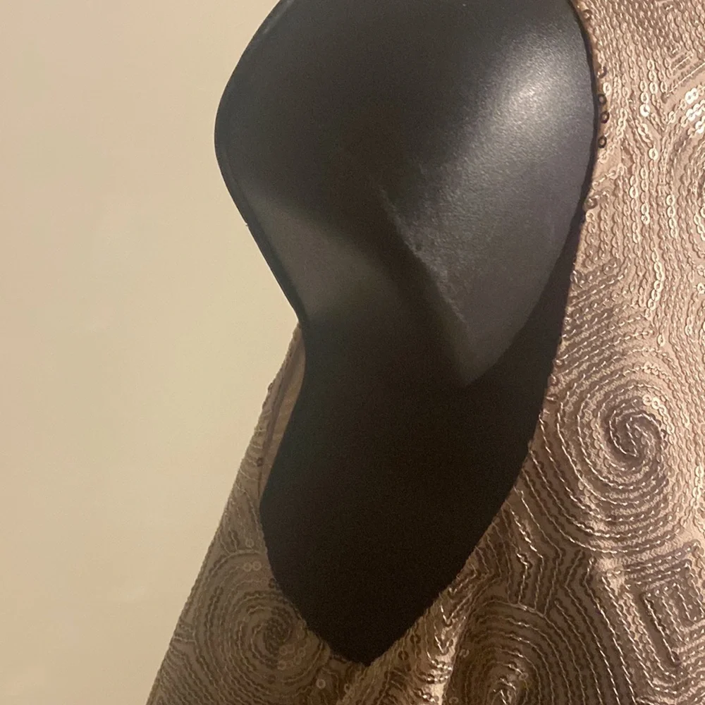 NWT FREE PEOPLE  Paris Rock Sequin French ROSE DRESS